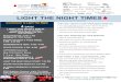 Western & Central New York Chapter Fax: 716.837.0335 ... the Night...LIGHT THE NIGHT TIMES The Official Newsletter of the 18th Annual Light The Night Walk LIGHT THE NIGHT WALK SCHEDULE