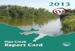 Pipe Creek Report Card - erieconserves.org€¦ · Report Card Pipe Creek ... Chappel Creek Watershed ¬« 4 §¨¦ 80 ¬« 2 ¬« 269 ¬« 113 ¬« 4 ¬« 13 ... livestock farms,