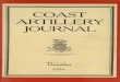 COAST ARTILLERY, JOURNAL · PDF file 1. report date dec 1926 2. report type 3. dates covered 00-00-1926 to 00-00-1926 4. title and subtitle the coast artillery journal. volume 65,