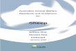 Australian Animal Welfare Standards and Guidelines for...Sheep Edition One Version One Endorsed January 2016 Page 2 of 38 This document forms part of the Australian Animal Welfare