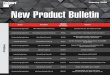 January 2020 New Product Bulletin - Cummins · January 2020 New Product Bulletin Market Description Cummins Filtration Part Number Replaces Construction/Ag Applications New Holland
