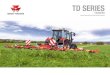 TEDDERS - Massey Ferguson Series... · Model TD 776 TRC TD 868 TRC TD 10208 TRC Mounting category Drawbar Transport Chassis Transport Chassis Working width approx. m 7.7 8.6 10.2