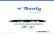 Genie-STL 16th-April-2020 7 PT - Tieline...O streaming redundante do SmartStream PLUS reconstitui pacotes perdidos do fluxo 1 usando o fluxo 2 The Web-GUI Program Scheduler The Web-GUI