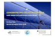 CONCENTRATING SOLAR POWER NOW · CONCENTRATING SOLAR POWER NOW CLEAN ENERGY FOR SUSTAINABLE DEVELOPMENT Dr. Franz Trieb German Aerospace Center (DLR) PRINCIPLE OF CONCENTRATING SOLAR
