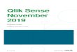 Qlik Sense ReleaseNotes - Weqan...Qlik Sense November 2019 release notes 1 T ABLE O F CO NT ENT S What’s new in Sense November 2019 2 Resolved issues 2 Known issues and limitations