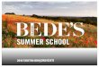 2018 TANITIM BROŞÜRÜ ÖZETİ - Bede's Summer School€¦ · Dans kursu, Legat dans hocaları tarafından verilen haftada 17 saatlik klasik bale, modern dans, koreografi, fiziksel
