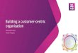 Building a customer-centric organisation · ontext: Our journey & our people agenda… Critical role of our leaders in driving the transformation IPO & Growth 2017 + Profitability