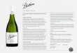 BMK009 Tasting Notes 76 Series Chardonnay...TASTING NOTES The Botham 76 Series Margaret River Chardonnay 2017 VINTAGE CONDITIONS Along with much of the rest of the wine growing regions