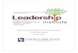 Professional Development & Training Program Leadership ...August 2016 . Table of Contents . ... Online Offerings: Critical Thinking (counts as 2 electives) ... o Corporate culture