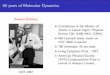 50 years of Molecular Dynamicslammps.sandia.gov/workshops/Aug15/PDF/talk_Plimpton1.pdfMonte Carlo options MC only, or MC moves interspersed with MD Paul Crozier (Sandia), Aidan Thompson