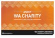 WA CHARITY LUNCHEON - ANZIIF/media/images/events/2015/sponsorship...To be part of the 2015 WA Charity Luncheon, please return the Sponsorship Registration form by email. For further