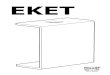 EKET - IKEA€¦ · 12x 152481 144574 24x 144575 24x 3. 4 AA-1909220-1. 5