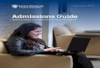 Admissions Guide - education.jhu.edu · Resume/Curriculum Vitae: Your resume should be a chronological listing of your employment history, educational history, academic endeavors,
