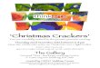 ‘Christmas Crackers’ · ‘Christmas Crackers’ You are cordially invited to the private preview evening Thursday 22nd November 2012 between 6-8 pm Meet the artists who make