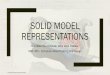 Solid Model Representations - West Virginia Universitycommunity.wvu.edu/~bpbettig/MAE455/Lecture_11_solid_representations.pdfMAE 455 Computer-Aided Design and Drafting 7 Voxel Representation