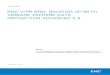 EMC VIPR SRM: BACKING UP WITH VMWARE VSPHERE DATA ... · data protection strategy outlined in this document. Additionally, the implementation and test procedures outlined in this