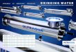 DRINKING WATER - ULTRAAQUA UV Disinfection Systems€¦ · ÖNORM VALIDATED DRINKING WATER UV SYSTEMS SWIRLFLOW™ HIGHEST ENERGY EFFICIENCY EVER ACHIEVED PROVEN PERFORMANCE ULTRAAQUA