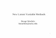 New Latent Variable Methods - statmodel.com€¦ · To Learn More • Watch the movie at Mplus Web Seminars: • Attend the Thursday workshop. 3 ... math7 math8 math9 math10 f dropout