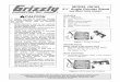 MODEL G8183 4 12 Angle Grinder Stand INSTRUCTION SHEET · 2019. 9. 30. · MODEL G8183 4 1⁄ 2" Angle Grinder Stand INSTRUCTION SHEET To reduce the risk of property damage or serious