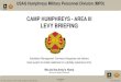 CAMP HUMPHREYS - AREA III LEVY BRIEFING...assignment must initial eMILPO report AAA-234 and indicate acceptance or declination of airborne assignment. Processed at S1 • If Soldier