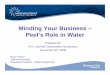 Minding Your Business – Peel’s Role in Water€¦ · Minding Your Business ... • Program launched March 2007 • Both gravity and flush valve toilets • Rebates of $60, $100