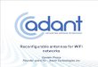 ADANT RAS for WiFi 052016 (001)ctw2016.ieee-ctw.org/slides/ctw16_Piazza.pdf · ruckus cisco aruba BSS1 BSS2 BSS1+BSS2 0 100 200 300 400 500 600 700 Aggregate Throughput [Mb/s] Deployment