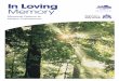 In Loving Memory - Borough Council of King's Lynn & West ......In Loving Memory 2 3 A fitting memorial This brochure provides details of the many different memorial options available