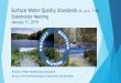 Surface Water Quality Standards (N.J.A.C. 7:9B) Stakeholder … · 2019. 1. 17. · Purpose of Meeting The DEP is considering revisions to the Surface Water Quality Standards, N.J.A.C
