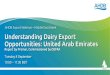 AHDB Export Webinar Middle East Week Understanding ......Opportunities: United Arab Emirates Report by Promar, Commissioned by DEFRA Tuesday 8 September 10:00 –11:30 BST AHDB Export