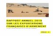RAPPORT ANNUEL 2019 SUR LES EXPORTATIONS FRANÇAISES … · Version originale : français. Photo de couverture: Des soldats saoudiens tirent à l’artillerie à Najran, en Arabie