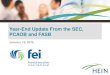 Year-End Update From the SEC, PCAOB and FASB - FEI Houston...FASB ASU No. 2015-01 – Extraordinary Items •Companies could present an item net of tax on the income statement that