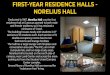 FIRST-YEAR RESIDENCE HALLS - NORELIUS HALL...FIRST-YEAR RESIDENCE HALLS - PITTMAN HALL The southernmost hall on the campus, Pittman Hall is located near the Schaefer Fine Arts Center,