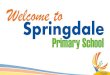 Welcome to Springdale · 2018. 7. 10. · Reference: Creating Innovators (Tony Wagner) Springdale Primary School PLAY Make sense of the things around them, discover the joy of learning