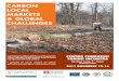 CARBON LOCAL MARKETS & GLOBAL CHALLENGES · Moderator: Antonio Brunori PEFC Italia • Agro-forestry in climate politcs: present situation and future prospectives Lucia Perugini –