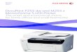 DocuPrint P255 dw and M255 z Monochrome S-LED Printer · 2012. 8. 8. · The Fuji Xerox DocuPrint P255 dw and M255 z S-LED (Self-Scanning Light Emitting Diode) compact desktop printers