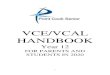 VCE/VCAL HANDBOOK - Point ... VCE/VCAL HANDBOOK Year 12 FOR PARENTS AND STUDENTS IN 2020 . 2 ... Absence