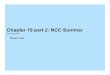 Chapter 19 part 2: NCC Summer · Chapter 19 part 2: NCC Summer Prof. Rizopoulos Gauss’ Law. Gauss’ Law Gauss’ Law can be used as an alternative procedure for calculating electric