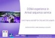 DSNA experience in Arrival sequence service · Arrival sequence service presentation and implementation Conformance to the SWIM Specifications Experience gained and suggestions improvement