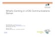 What's Coming in z/OS Communications Server · 2011. 3. 9. · What's Coming in z/OS Communications Server Sam Reynolds - samr@us.ibm.com Alfred B Christensen – alfredch@us.ibm.com