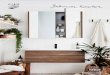 HABITAT 2 HABITAT HABITAT RANGE: Linen Cabinet, 1200mm Mirrored Cabinet, 1200mm Wall Hung Vanity with