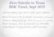 Zero Suicide in Texassites.utexas.edu/zest/files/2015/01/ZEST-Presentation-BHD-09.04.15... · • Workforce Competency: Trainings in ASIST, Safety Planning Intervention (SPI),CAMS,