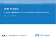 AC Voca Release Notes Ver. 7.7 - AudioCodes · Release Notes . AudioCodes Speech-Driven Dialing Solution for Enterprises . AC Voca . Cloud-Based & On-Premises Applications . Version