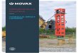 INNOVATIVE PILING SOLUTIONS - Drilling · · Controlled with the MOVAX Control System (MCS™) · Available with the MOVAX Information Management System (MIMS™) TECHNICAL DATA Total