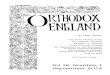 Vol 18, Number 1 September 2014 - Orthodox Englandorthodoxengland.org.uk/mag/oe18_1.pdf · baptism were administered to him who asks for it by a heretic or schismatic, or by a thief