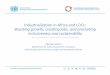 Industrialization in Africa and LDCs: Boosting Boosting ... · Francophoniewith the G20 China Presidency and members of the G20 DWG in New York, 20 April 2016. Three rounds of G20