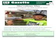 IES Gazette May 2017 IES Gazette IES - Independent Educational …€¦ · IES GazetteIES Gazette May 2017May 2017. IES LIMITED independent educational services 1. 3. 5. In March