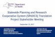 Statewide Planning and Research Cooperative System (SPARCS) Translation Project … · 2017. 9. 13.  · Statewide Planning and Research Cooperative System (SPARCS) Translation Project