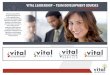 VITAL LEADERSHIP – TEAM DEVELOPMENT COURSES€¦ · VITAL LEADERSHIP — TEAM DEVELOPMENT review Classroom Blended eLearning Mobile. COURSE NAME OBJECTIVES SKILL POINTS Solving