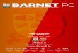 BARNET FC · Camp SUMMER SCHOOL YEAR 1 – SCHOOL YEAR 9 Times: ... match and the presentation of the man of the match award. Welcome to The Hive for this evening’s pre season friendly,