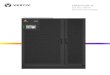 Liebert EXL S1 UPS - vertiv.com · Liebert® EXL S1 UPS 250-1200 kVA Width comparison of current UPS models of the same kVA size Total Efficiency From operating savings, to low capital